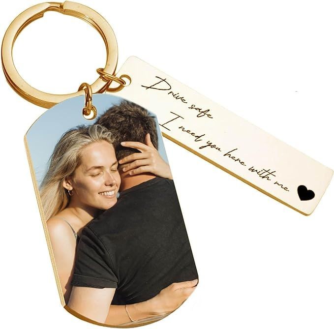 Personalized Drive Safe Keychain