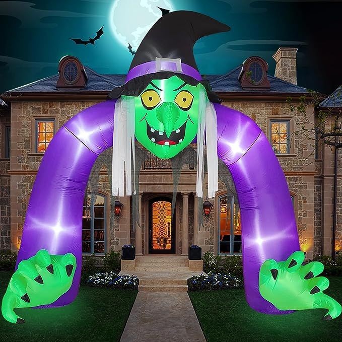 10 Feet Witch Archway, LED Lights